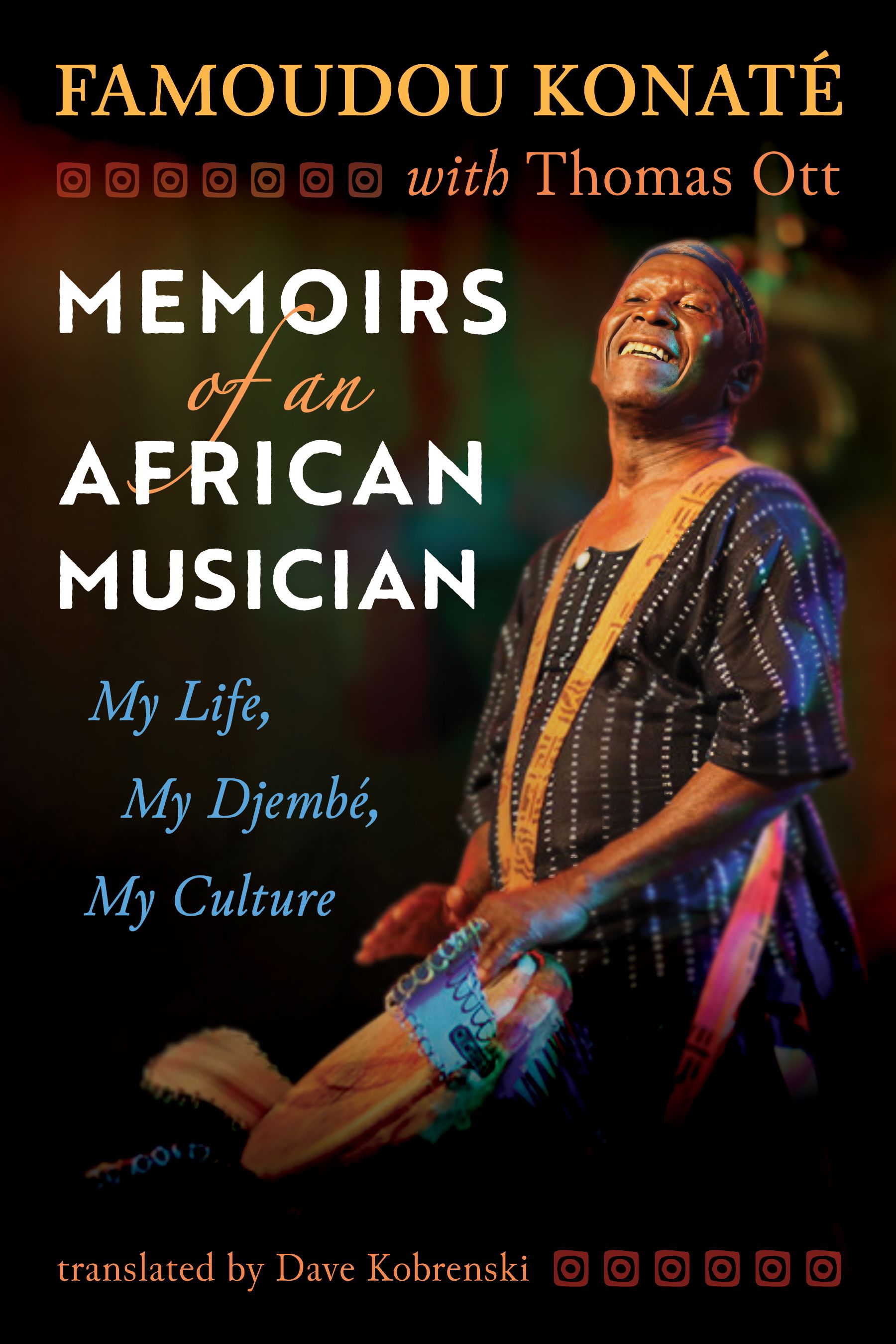 Book front cover: Memoirs of an African Musician by Famoudou Konaté