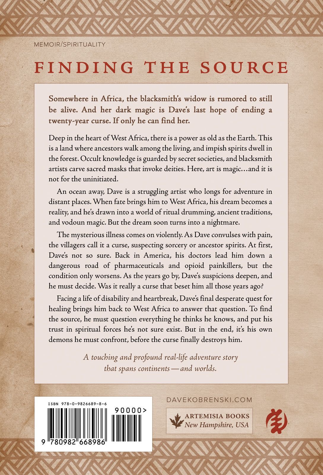 Finding the Source book by Dave Kobrenski, front cover