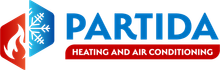 Partida heating and air conditioning logo