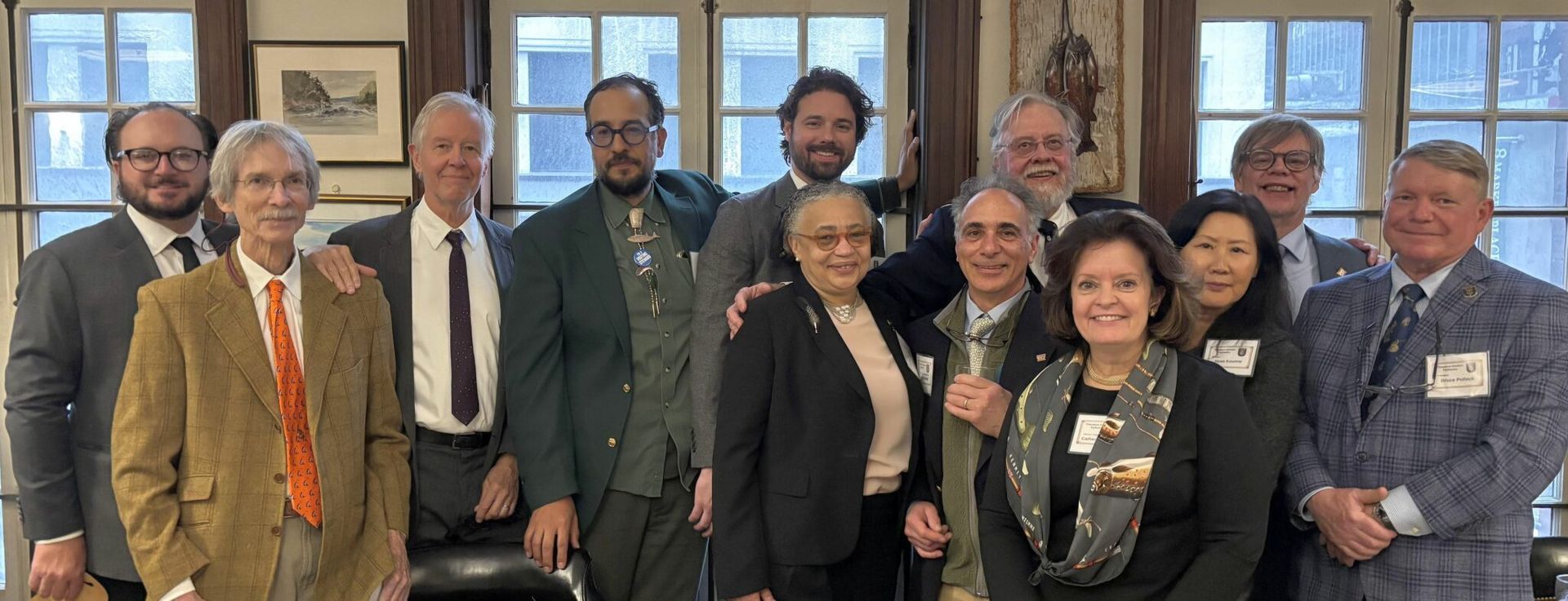 TGF board members at the Annual Dinner