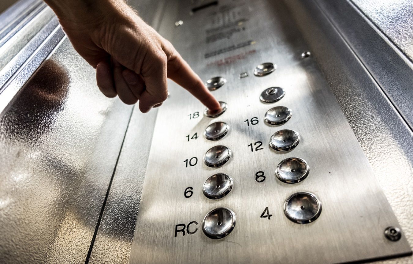 elevator buttons