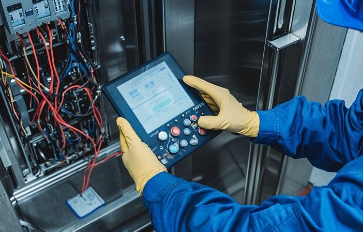 professional elevator technician