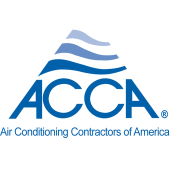 The logo for acca for conditioning contractors of america