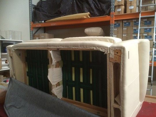 Image of an Underneath of a Sofa | Brisbane, Qld | Impact Leather Care