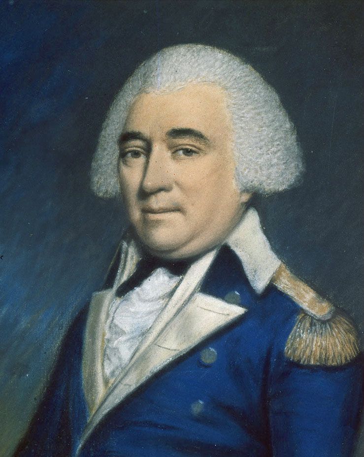 Portrait of Mad Anthony Wayne, painted by James Sharples ca. 1796.