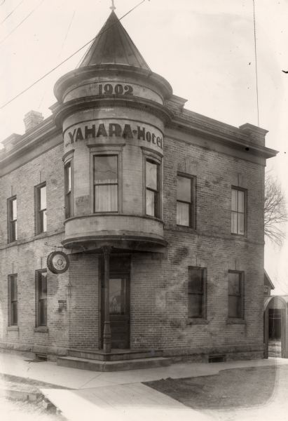 Haunted Mickey's Tavern was once the Yahara Hotel in the early 1900s