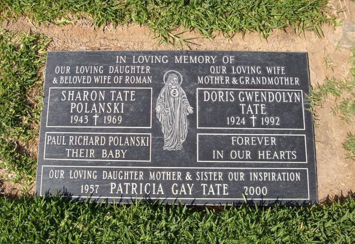 Sharon Tate's Tombstone in Culver City, California