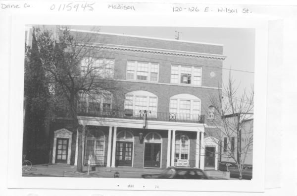 120 E Wilson Street in the 1960s