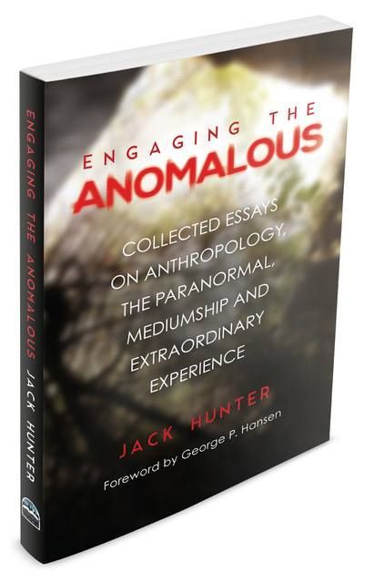 A book titled engaging the anomalous by jack hunter