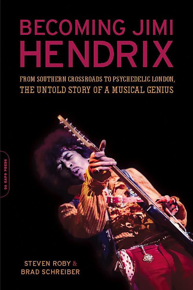 Becoming Jimi Hendrix book cover