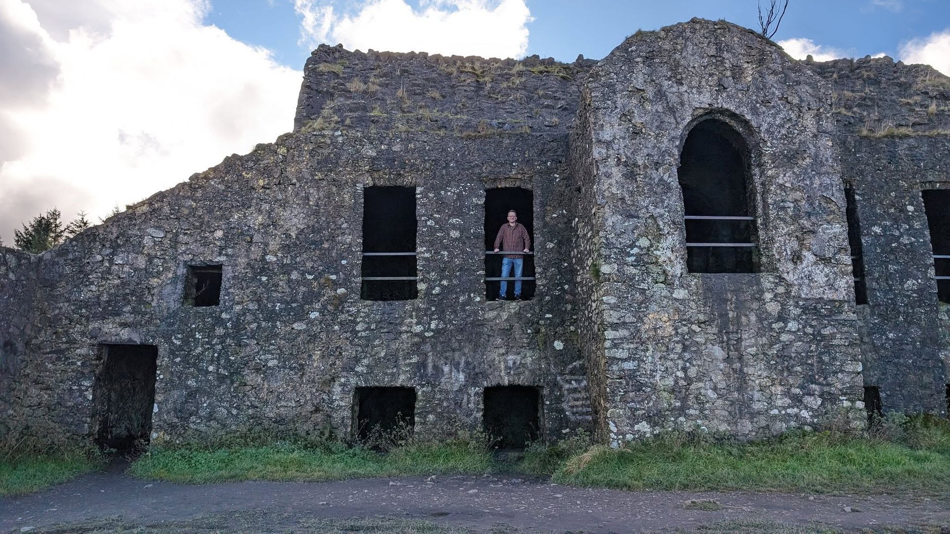 Scott Markus at the Hellfire Club in Ireland
