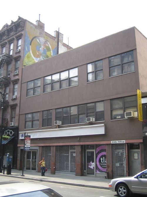 Outside Electric Lady Studios in New York City
