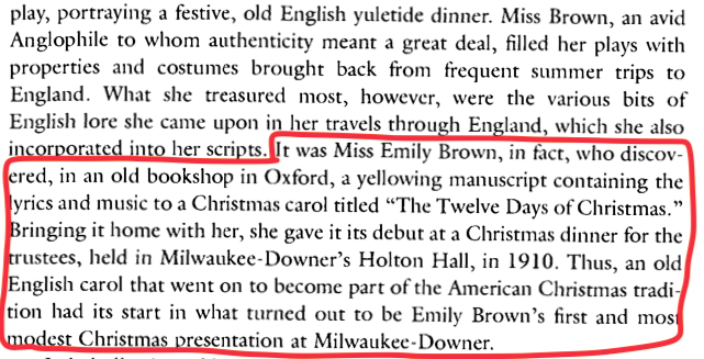 A page of text with a red circle around the word emily brown