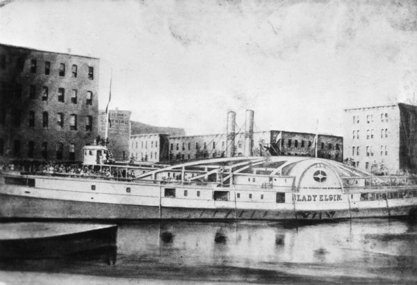 drawing of the lady elgin