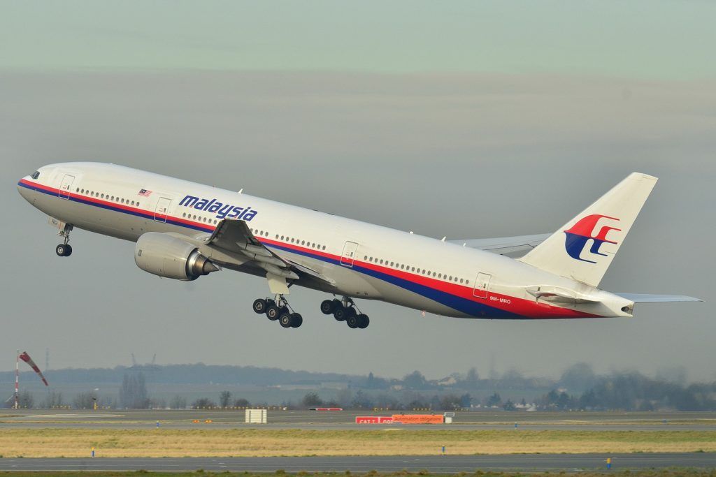 Malaysian Airlines Flight 370 airplane