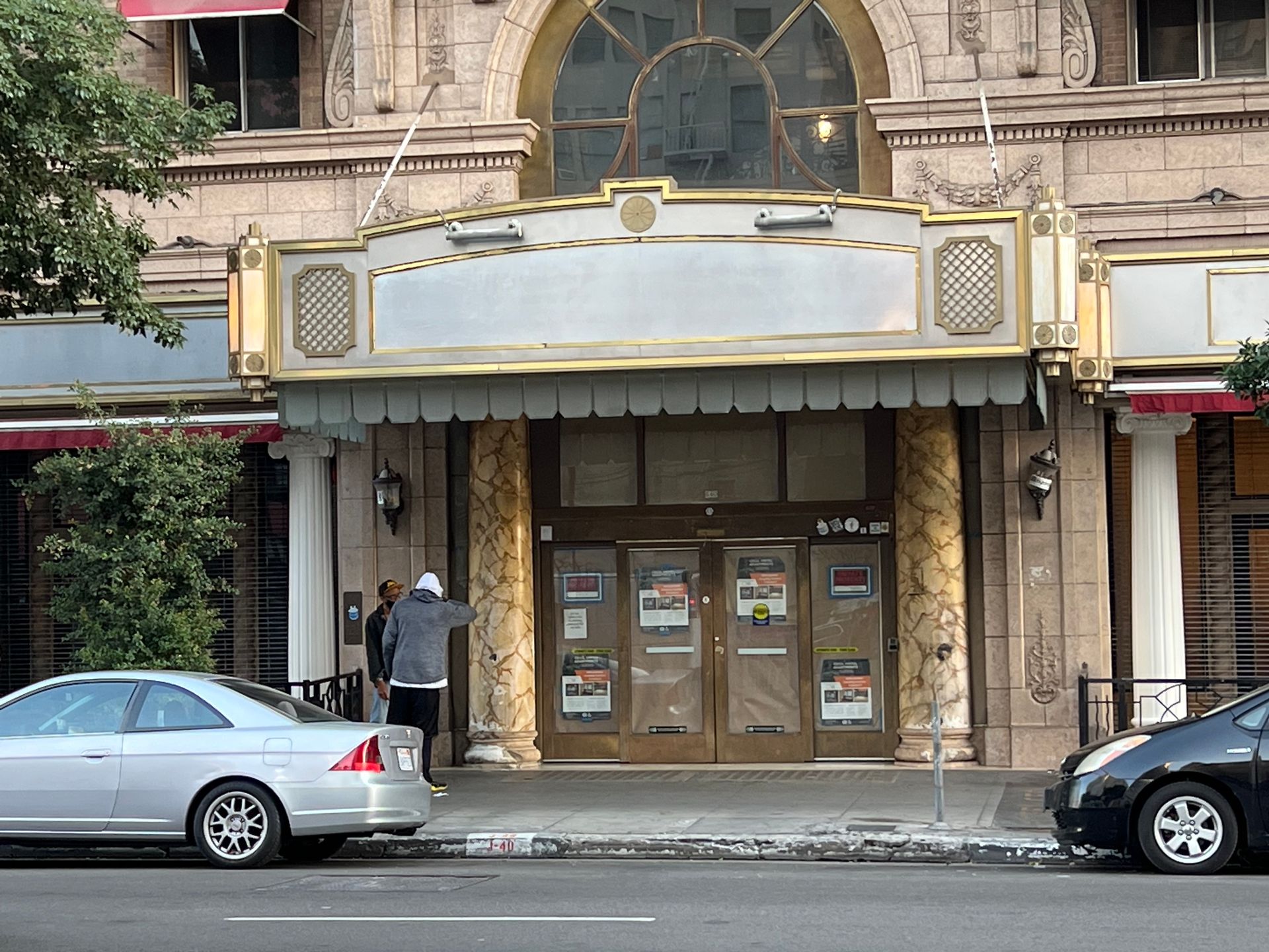 Cecil Hotel GhostTour Boarded Up Doors and Windows