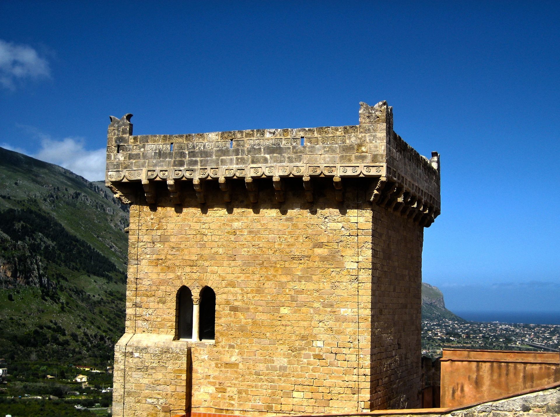 The Castle of Carini in Sicily, Italy