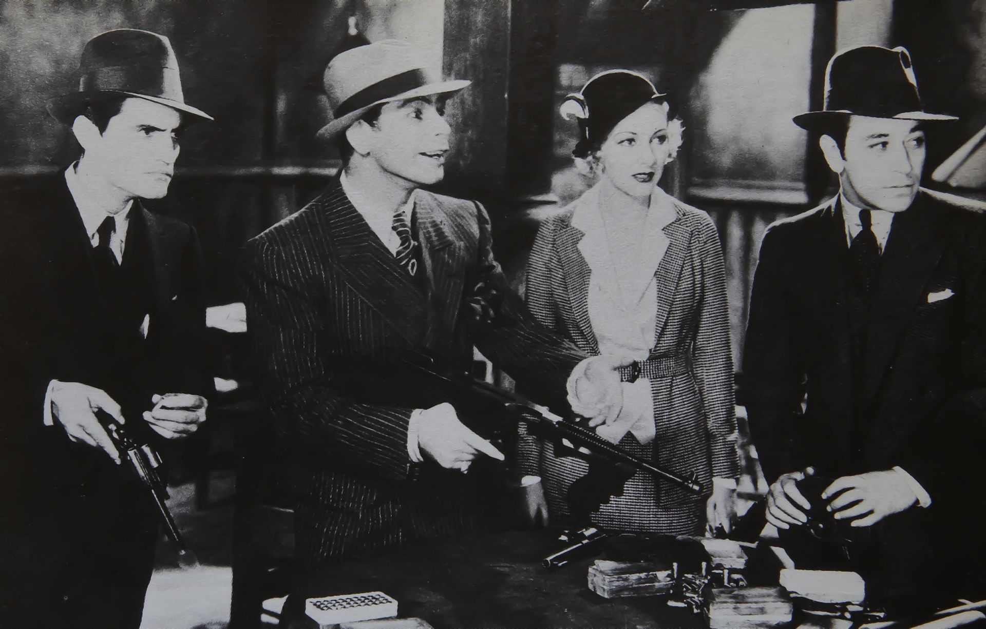 Photo of 1932 film Scarface inspired by Al Capone who was also known by that name