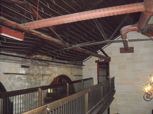 Aurora Illinois Roundhouse Ghost Tour elevated walkway haunted