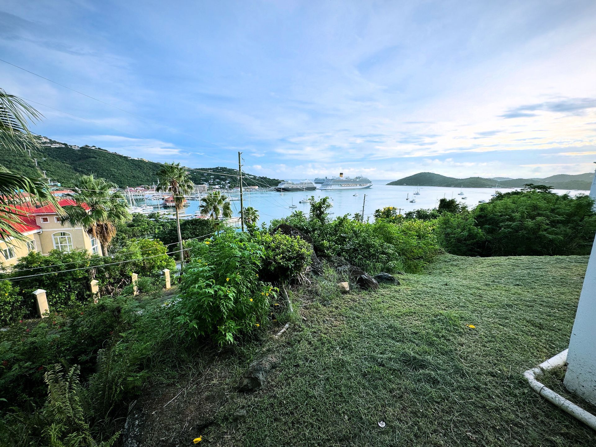 View from one of the guestrooms at Bluebeard's Castle in St. Thomas