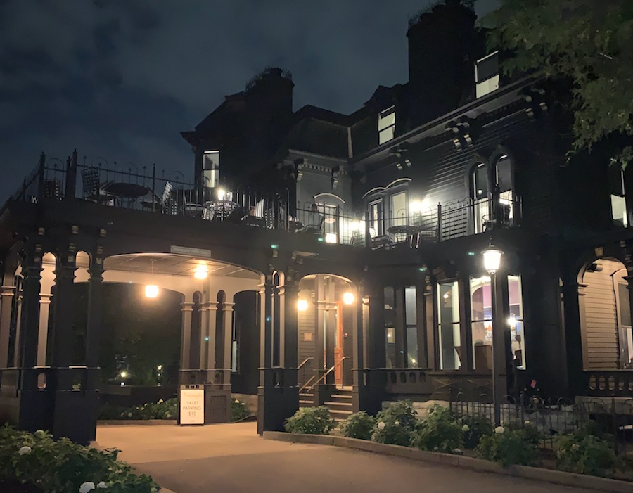 Forepaugh's Restaurant at Night