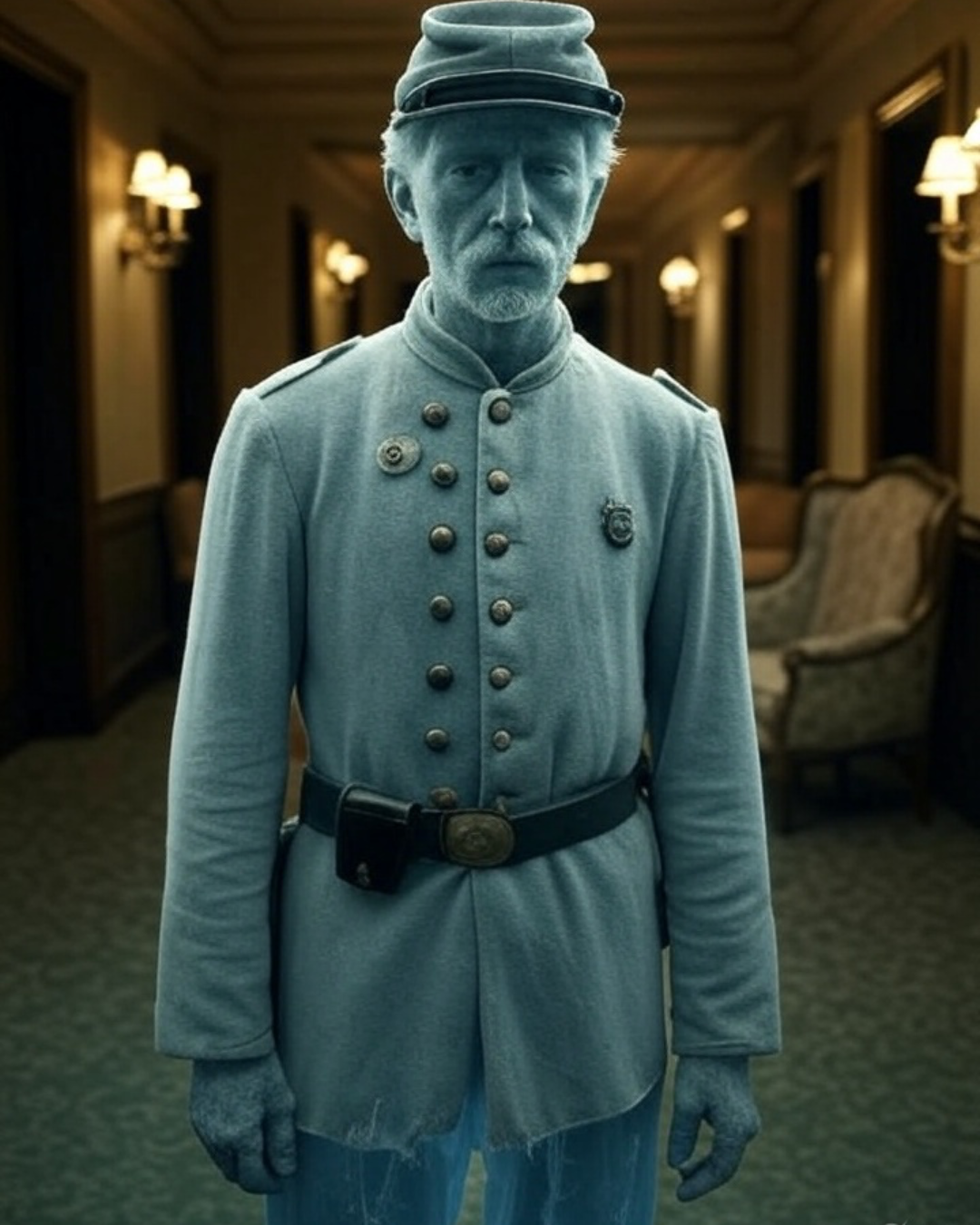 Ghost Confederate Solider Omni Royal Orleans Hotel
