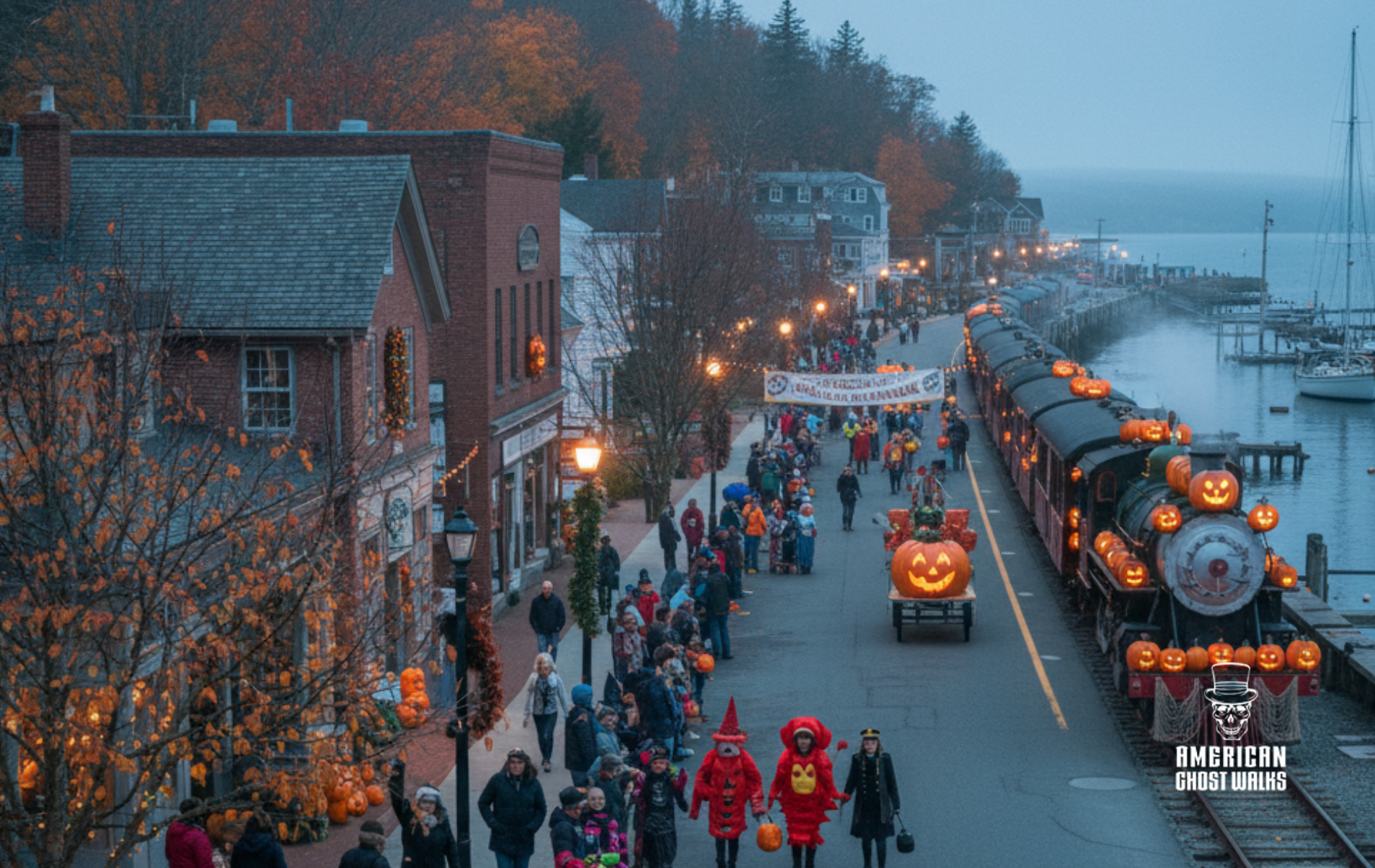 Halloween in Boothbay Harbor 