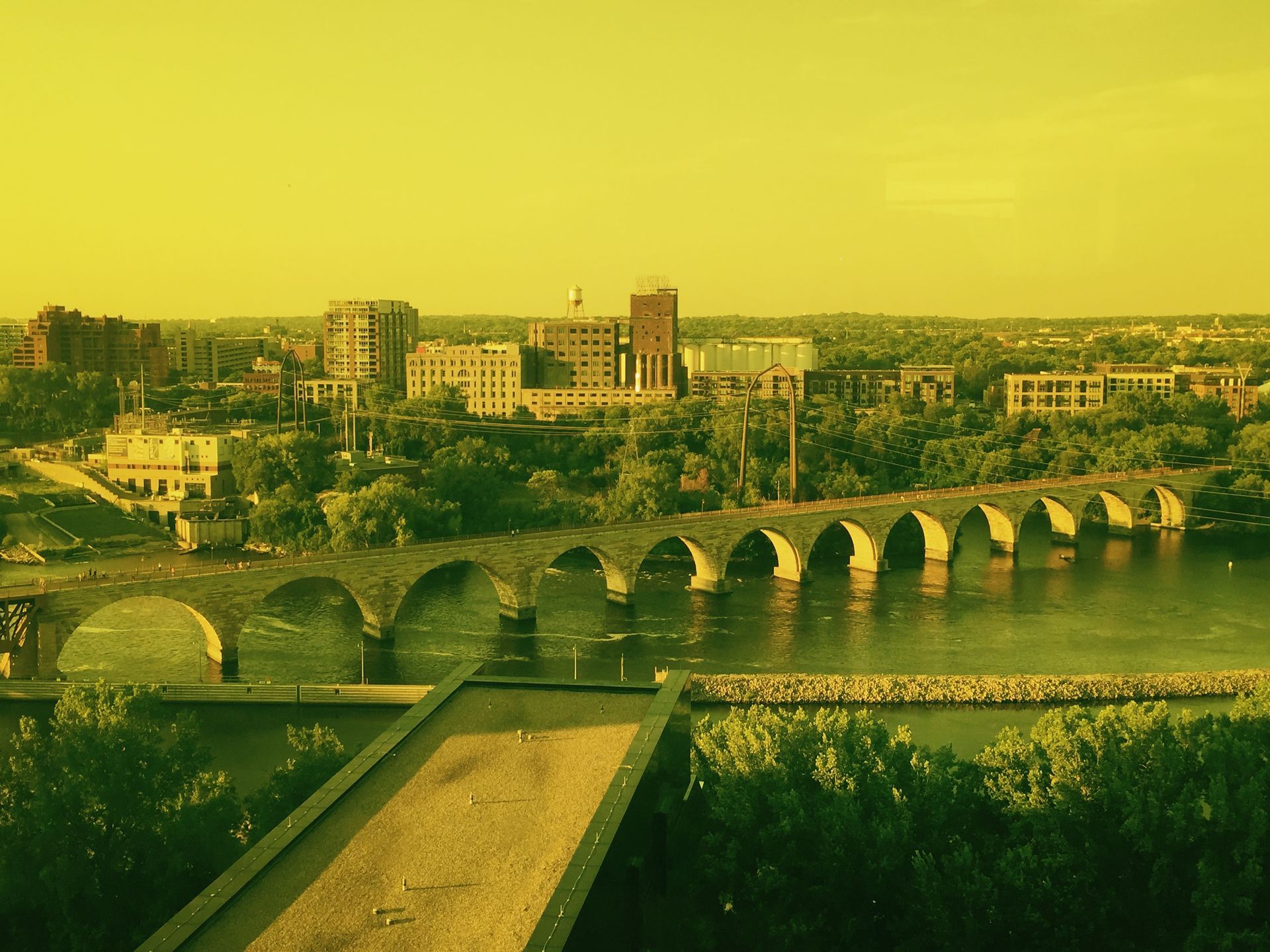 Stone Arch Bridge Guthrie Theater haunted stories and Minneapolis ghost tour