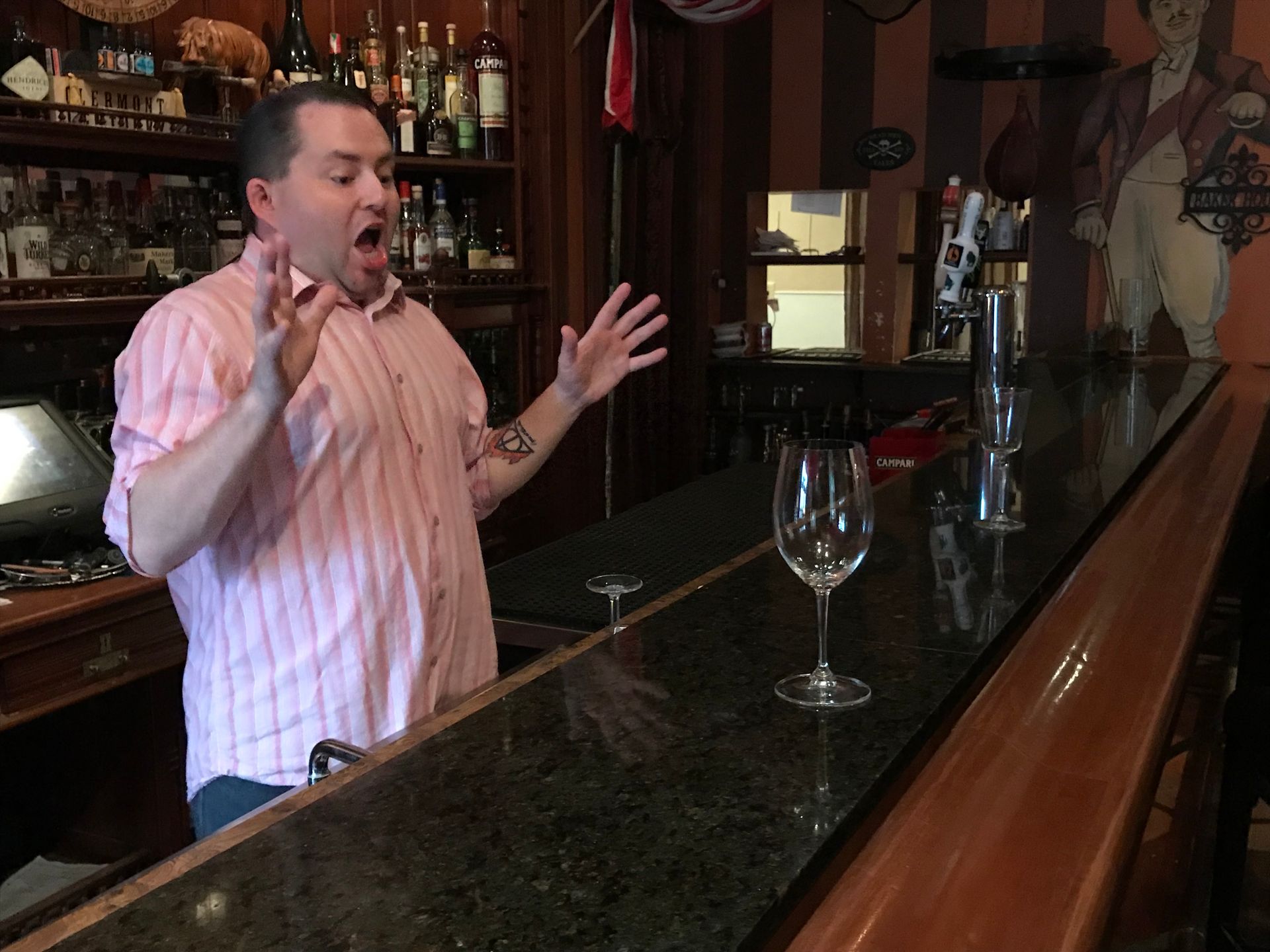 Spooked at the Apothecary Bar