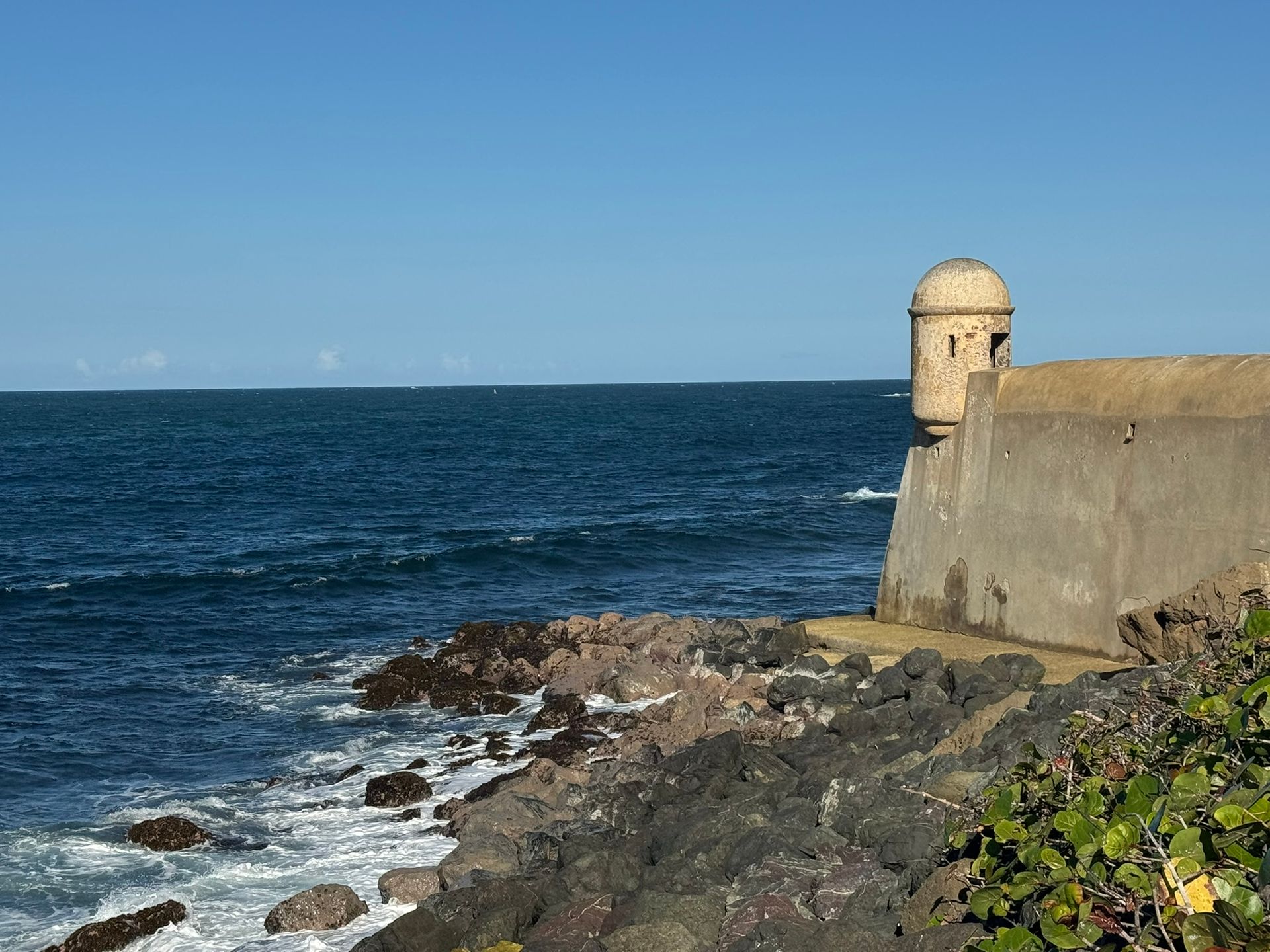 La Garita del Diablo at the edge of the Atlantic Ocean