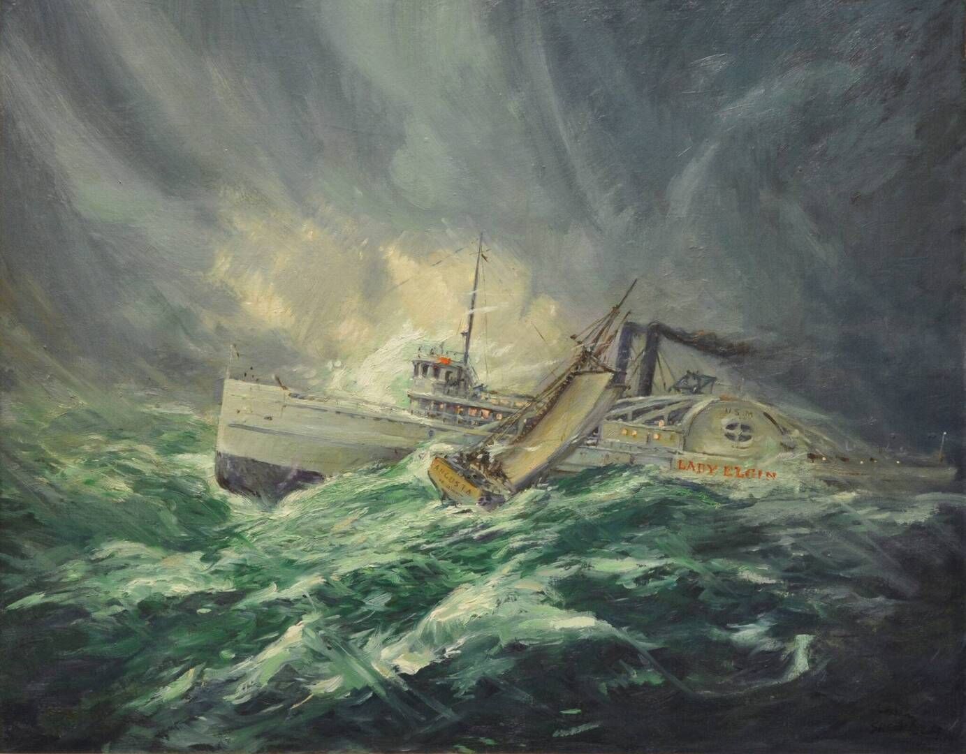 The Lady Elgin Disaster by Joseph “Gary” Sheahan