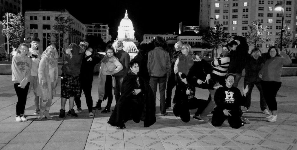 Madison State Street Ghost Tour Scared at Monona Terrace