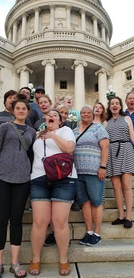 Madison State Street Ghost Tour Spooked On The Capitol Steps
