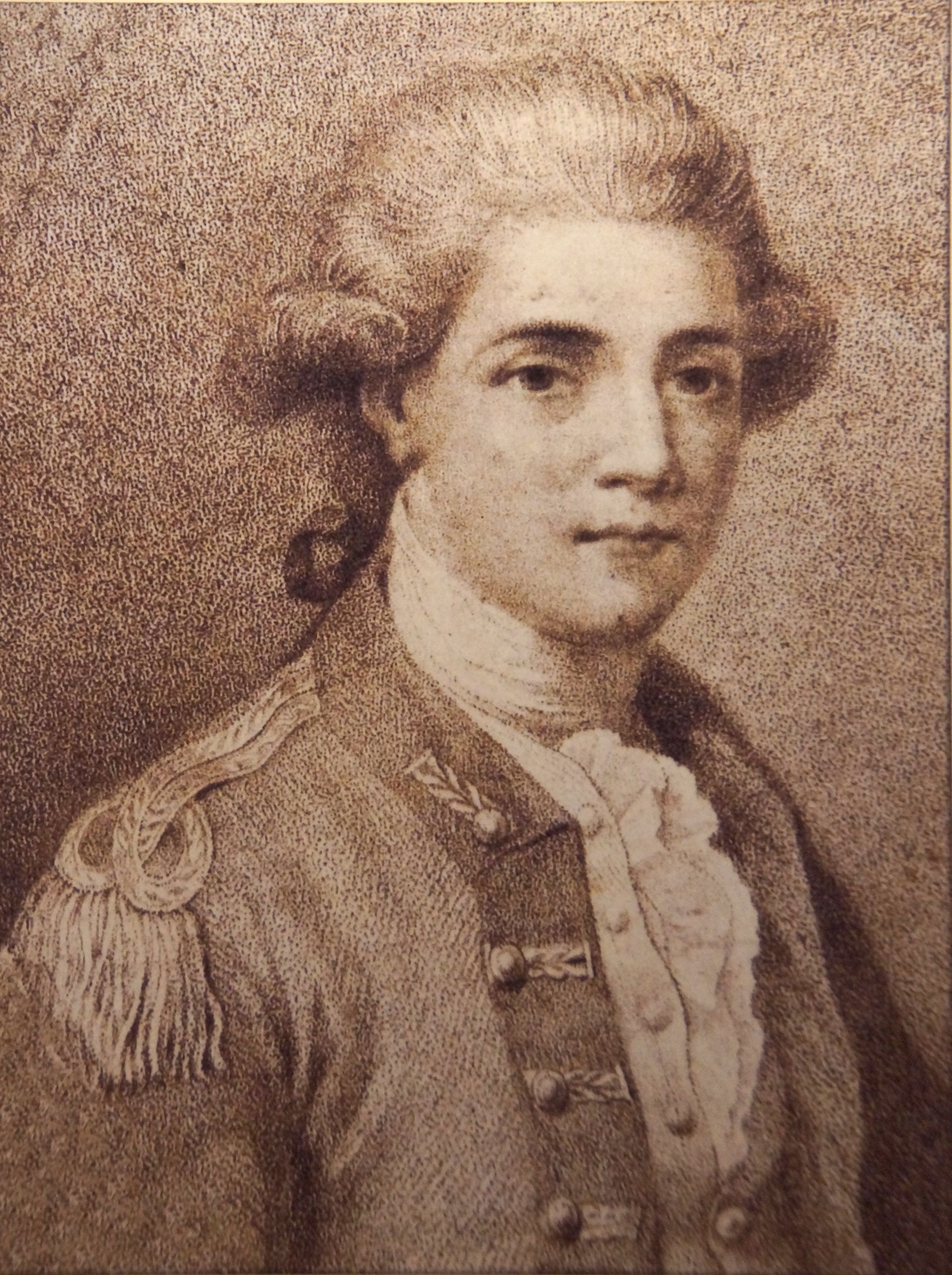 Portrait of Major John Andre by himself, 1780