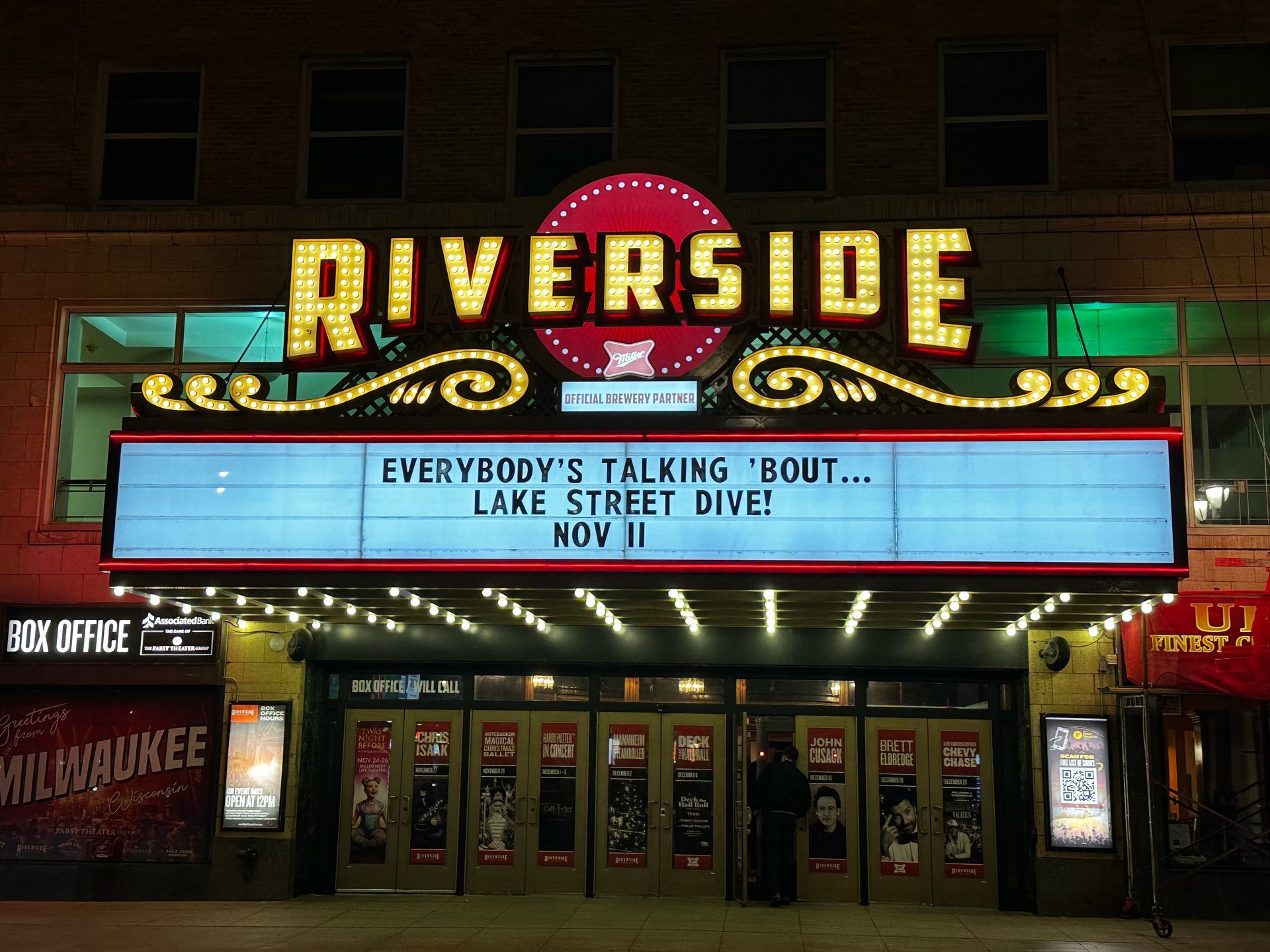 The haunted Riverside Theatre of Milwaukee
