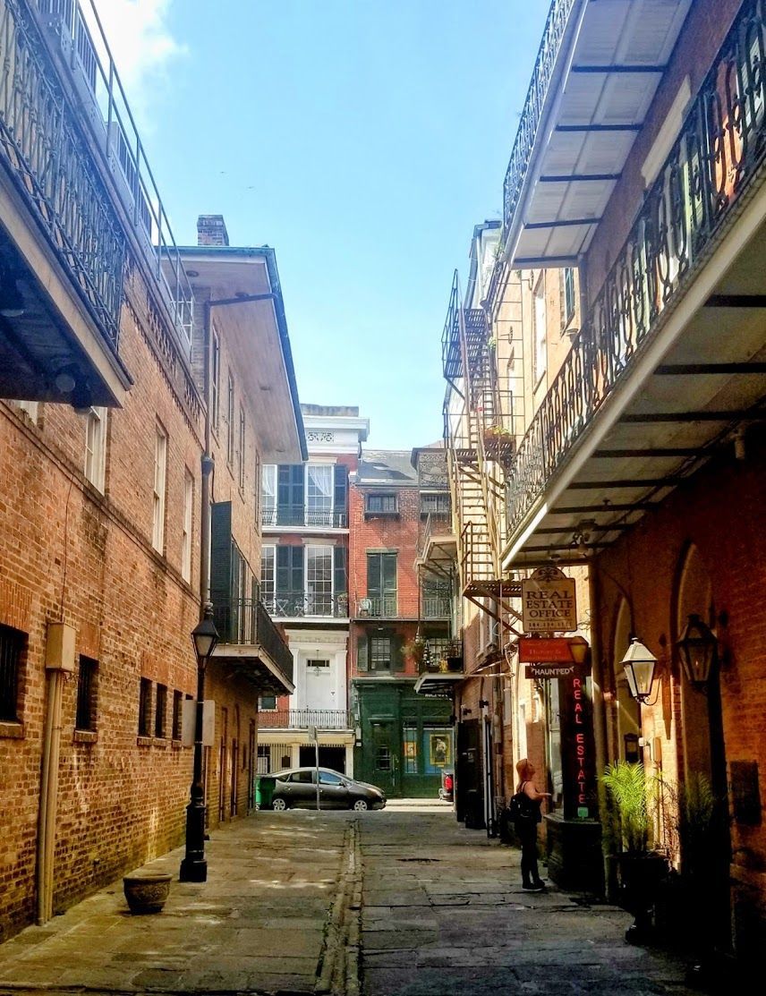 New Orleans French Quarter Ghost Tour Daytime Streets