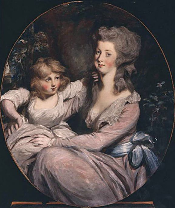 Peggy Shippen and her daughter