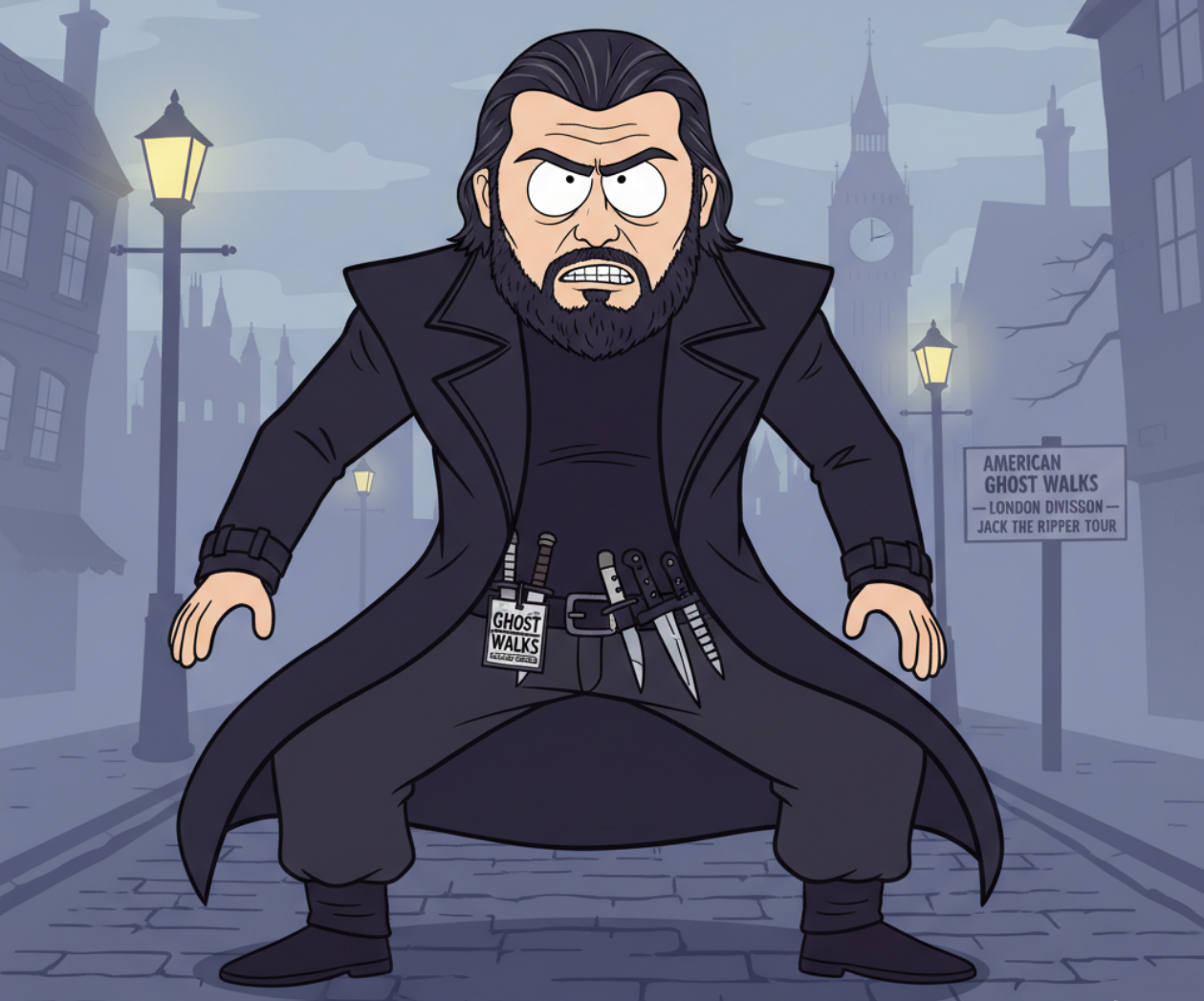 Randy Williams jack the ripper South Park Style