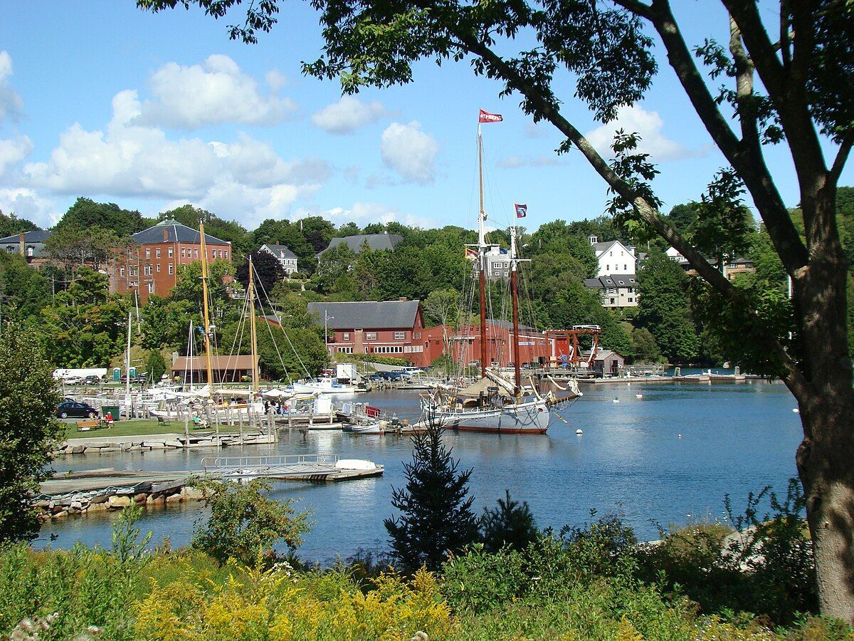 Rockport Harbor in Maine