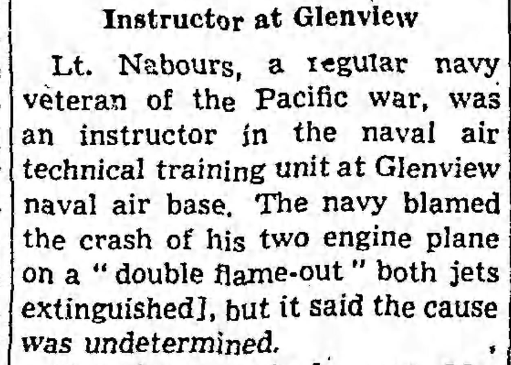 The Chicago Tribune article from 1951 that Richard Crowe linked to the story of Seaweed Charlie
