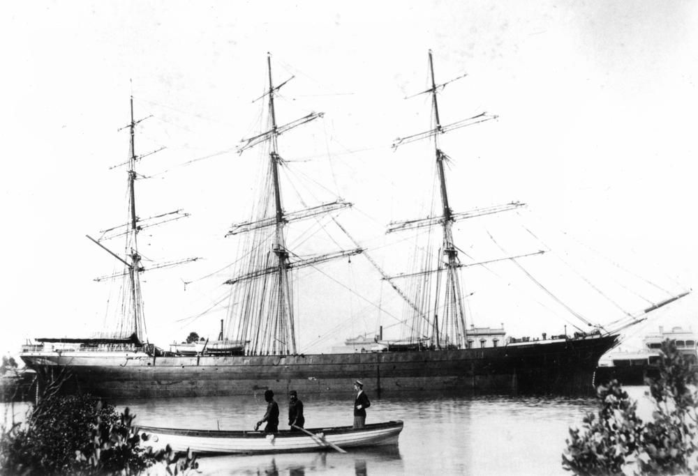 The Star of Bengal ship that was wrecked off of Wrangell, Alaska