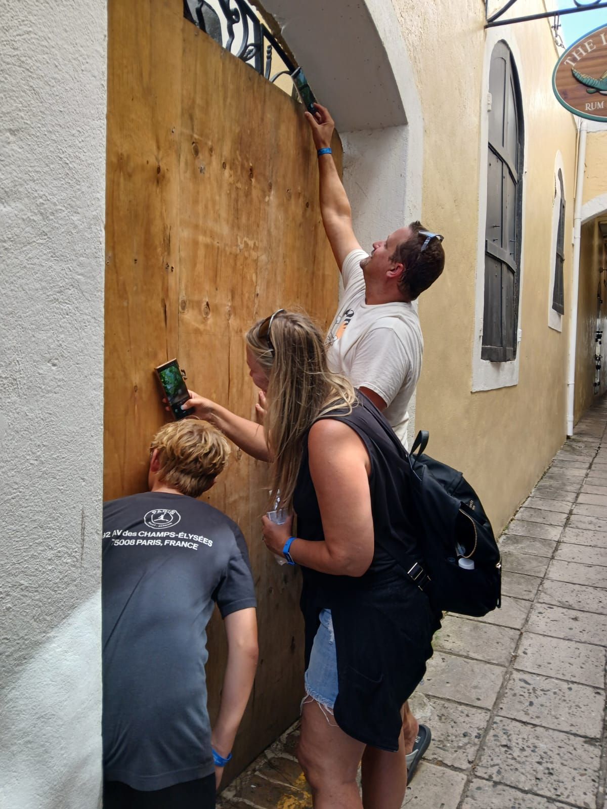 Ghost hunting at the former gallows on St. Thomas