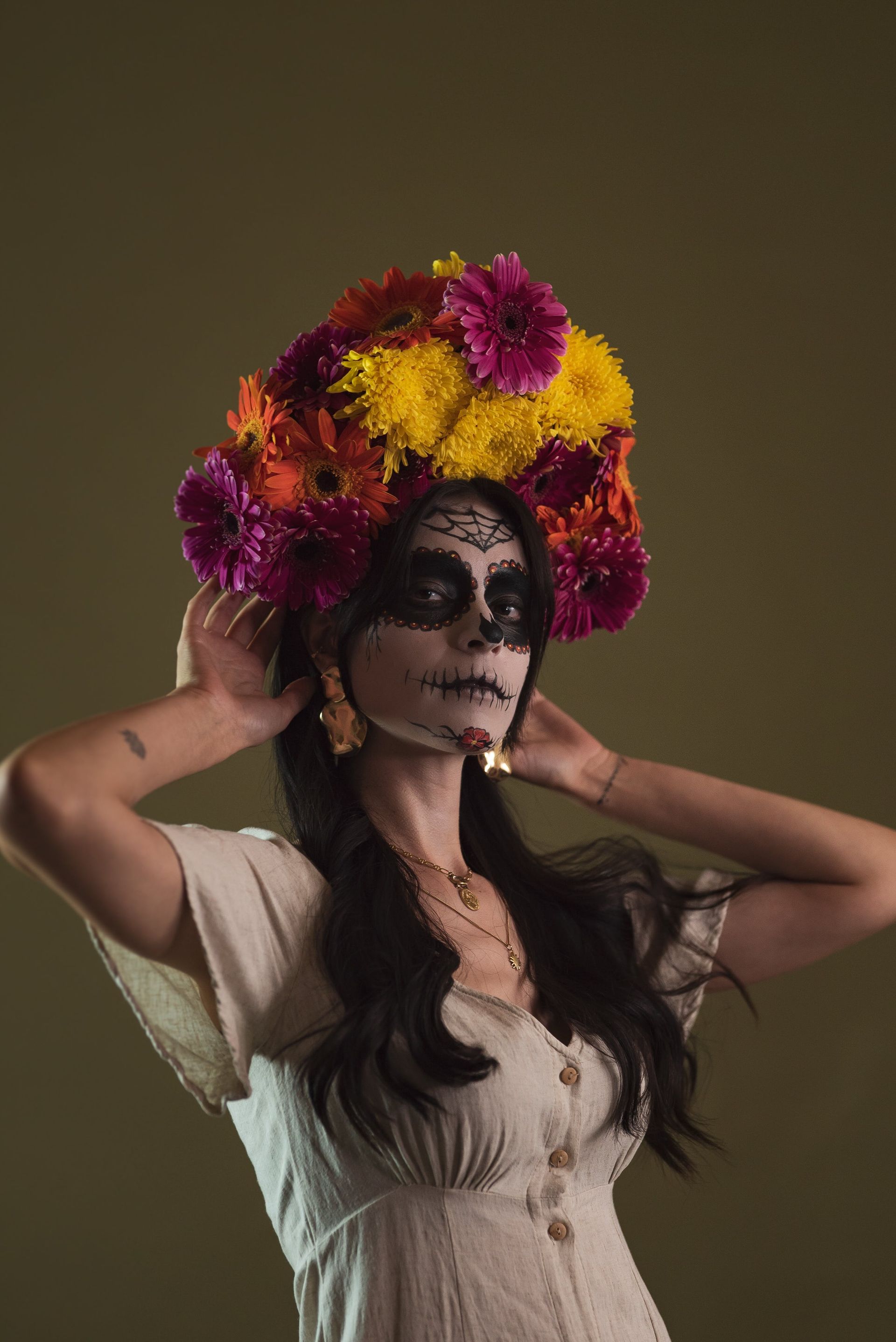 Day of the Dead Woman Standing Up