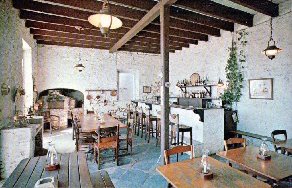 Hotel 1829 bar in the 1960s