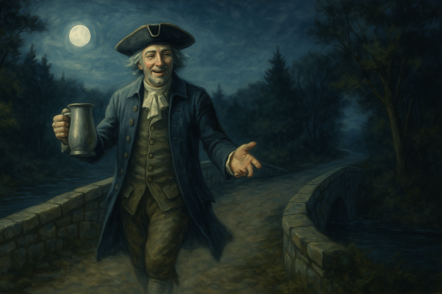 William Richardson, the Pitcher Man of Rockport, Maine and the Ghost of Goose Creek Bridge