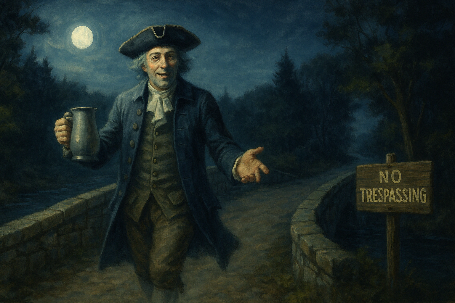 William Richardson the Pitcher Man of Goose Creek Bridge