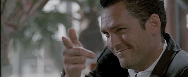 Michael Madsen as Mister Blonde in Reservoir Dogs