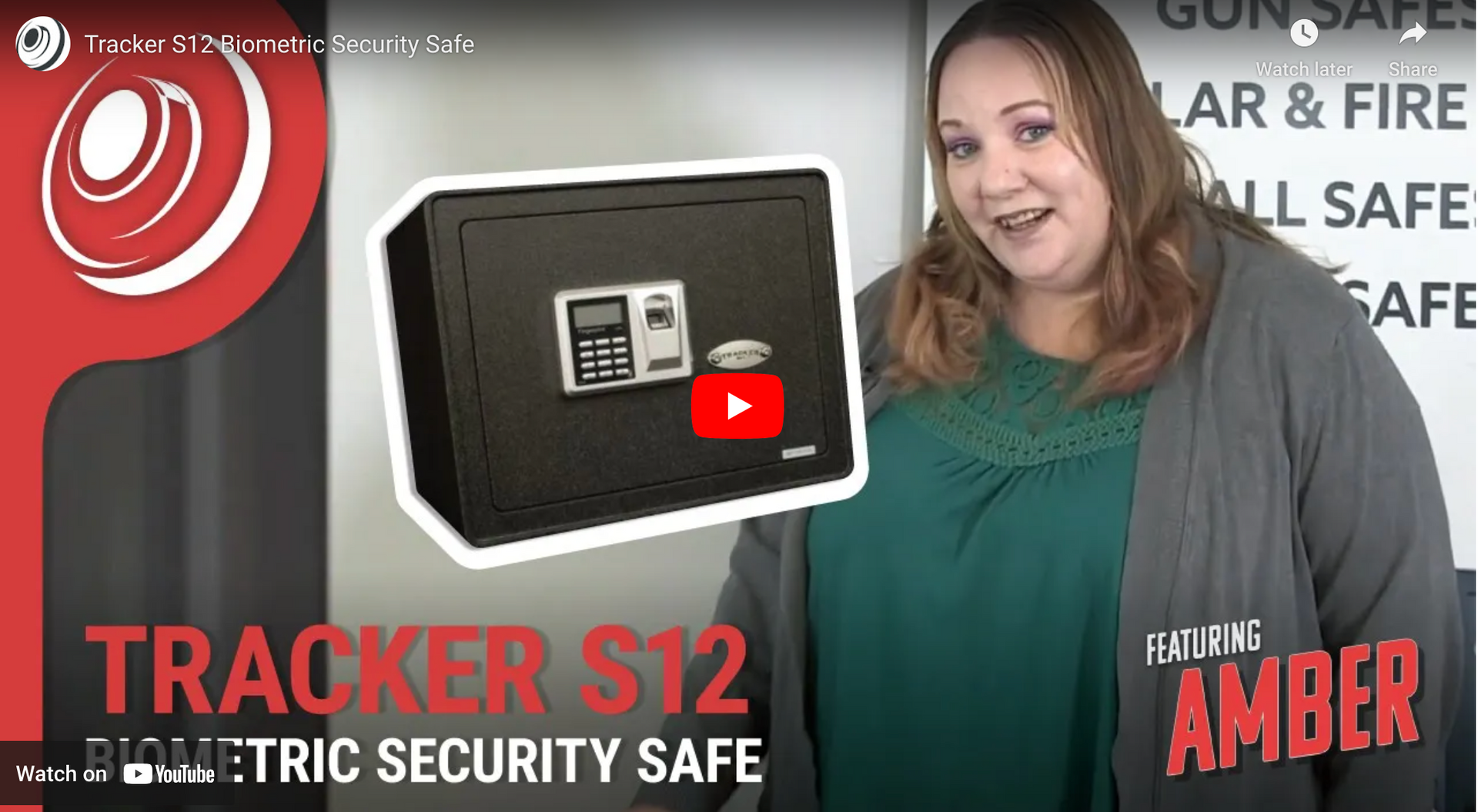 Tracker S12 Biometric Security Safe