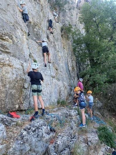 activite nature escalade en colo France
