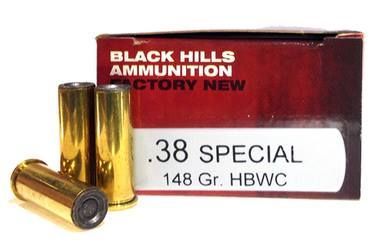 .38 Special Black Hills Cartridges